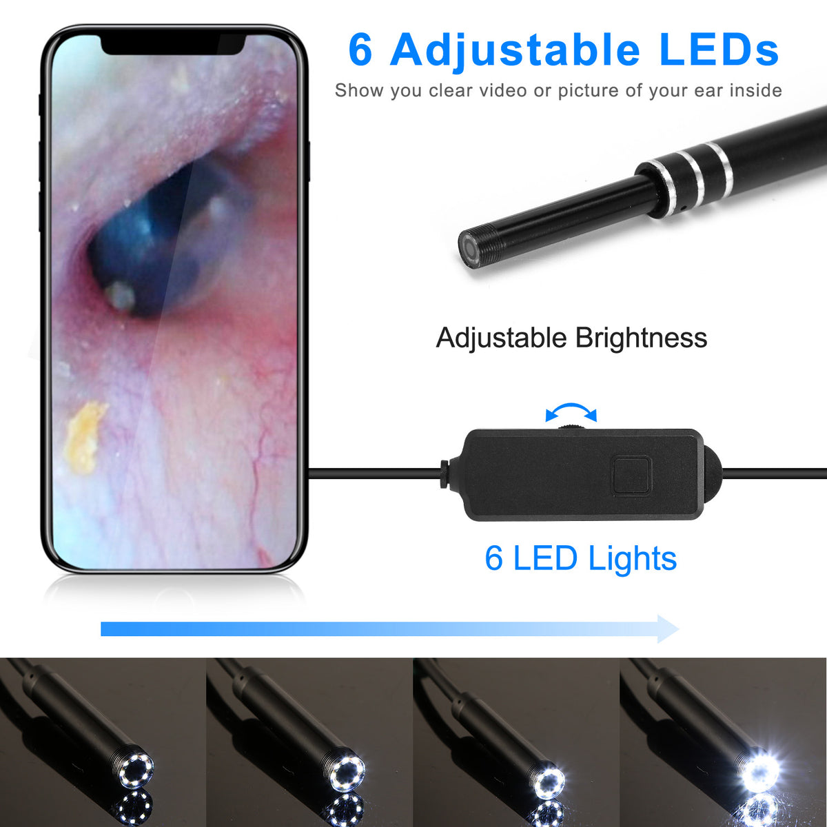 Ear Cleaning Endoscope Camera