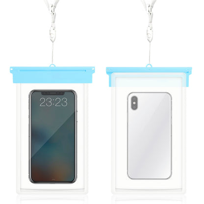Universal IPX8 Waterproof Phone Pouch Dry Bag Case Underwater Protective High Touch Sensitive for iPhoneX Samsung Galaxy S9 up to 6.0inches