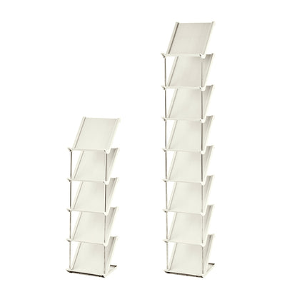 5-Tier Vertical Shoe Rack - Space-Saving Stackable Organizer