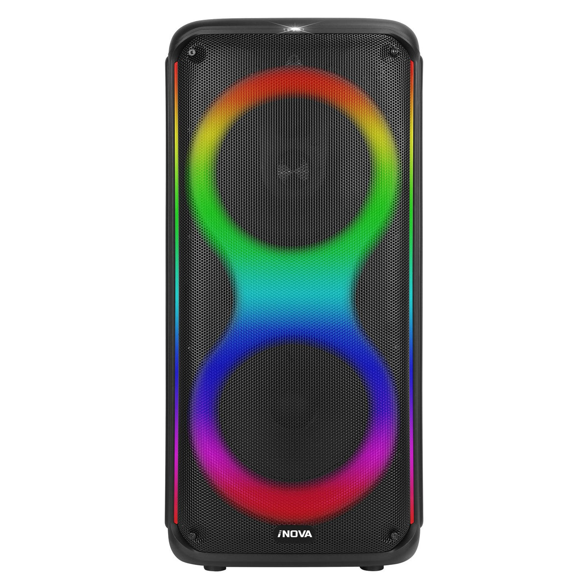 Portable Wireless Party Speaker with RGB Lights & Remote