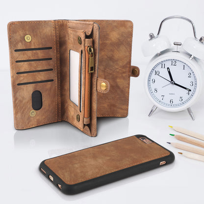 iPhone 6 Wallet Case with Detachable Magnetic Phone Holder
