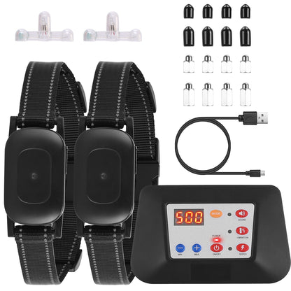 Wireless Dog Fence & Training Collar System 990FT Range