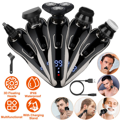 5-In-1 Electric Cordless Razor Shaver