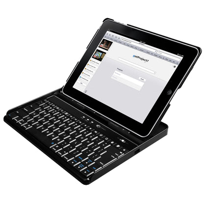 Wireless Keyboard Case for iPad 2 with Adjustable Stand
