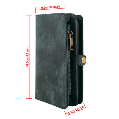 iPhone 7 Plus Wallet Case with Detachable Magnetic Cover