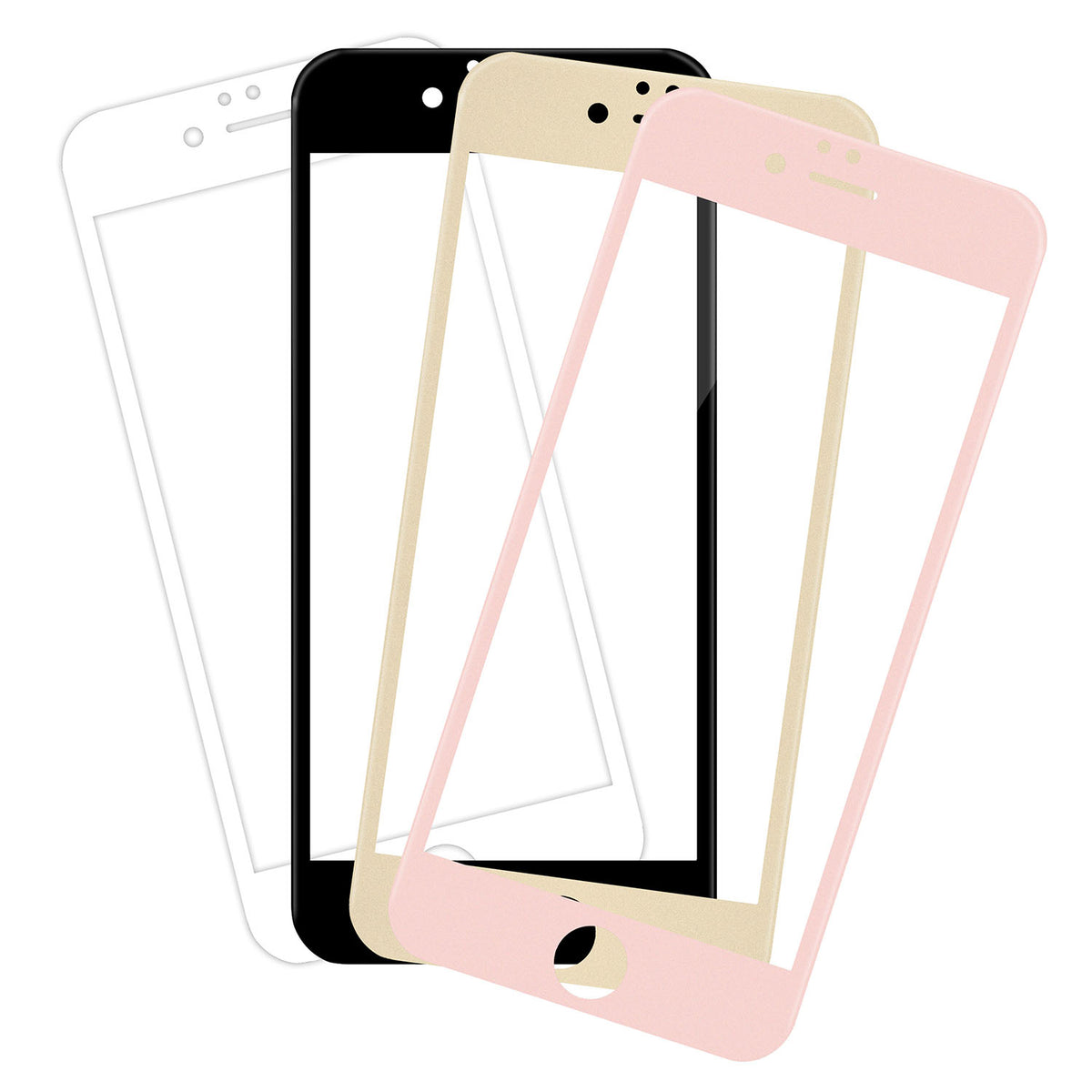 iPhone 7 Tempered Glass Screen Protector with 3D Curved Edges
