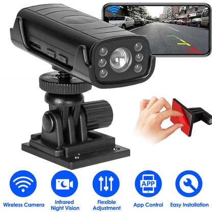 Wireless Backup Camera with Night Vision for RVs & Trucks
