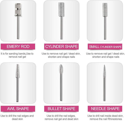 Electric Nail Art Drill Kit