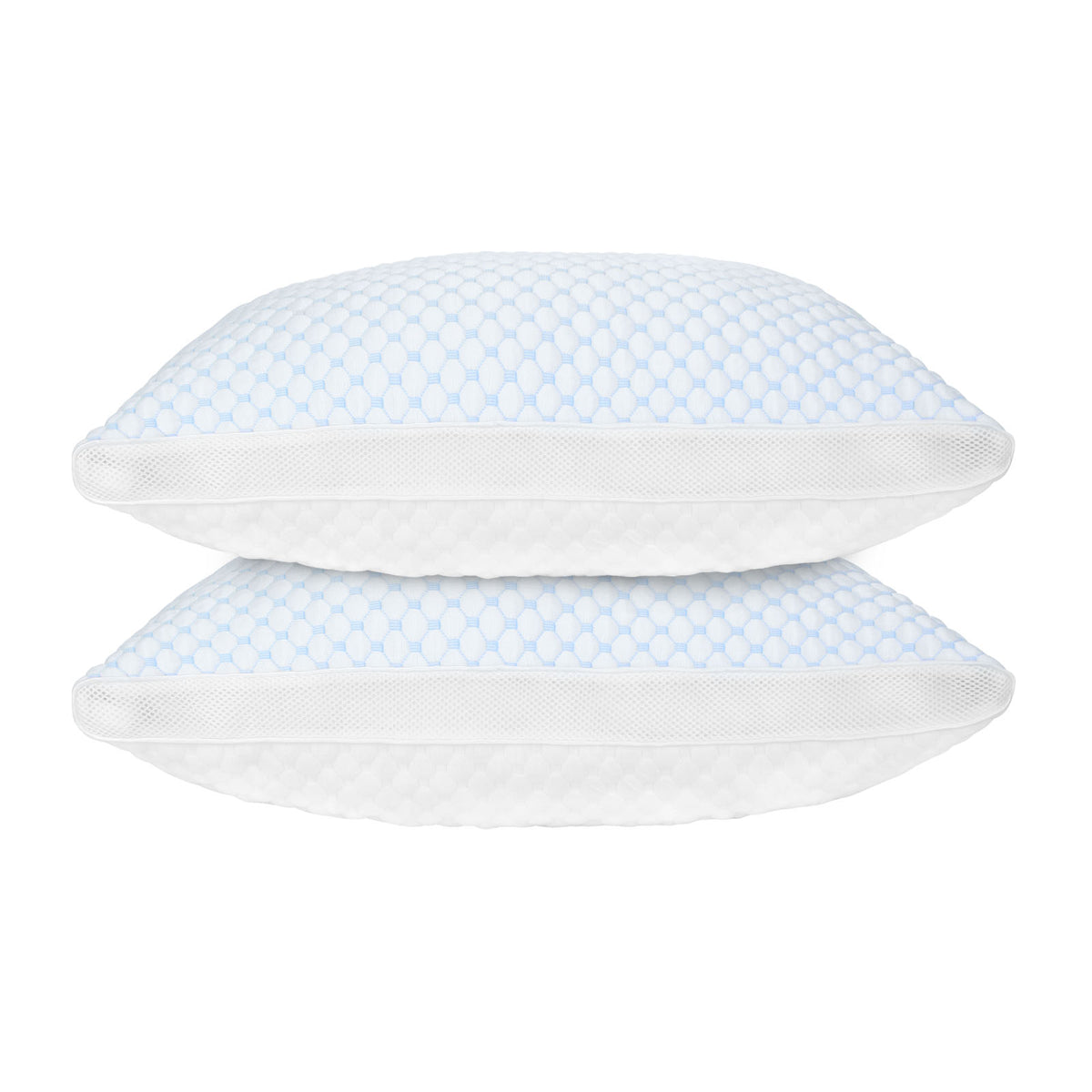 Adjustable Shredded Memory Foam Pillow with Cooling Cover