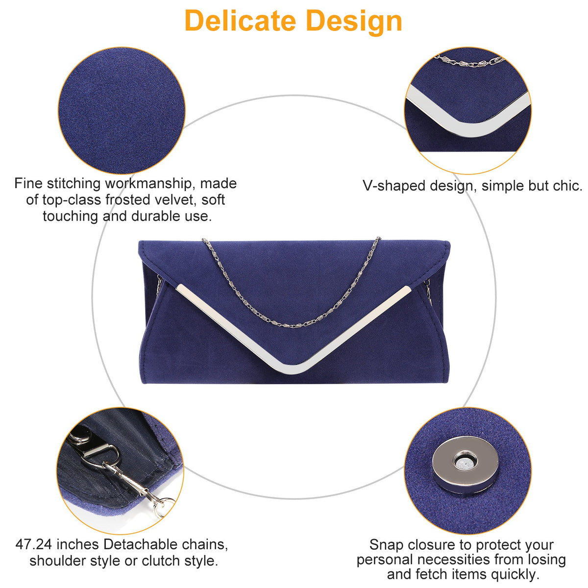 Women Clutch Wallet Bags