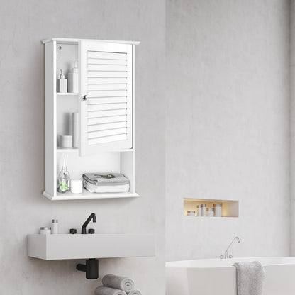 27.5 Inch H Wall Hanging Bathroom Storage Cabinet