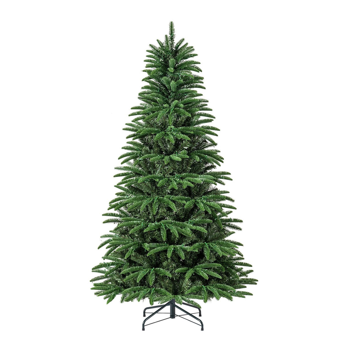 6 FT Pre-Lit Artificial Christmas Tree with 3 Gift Boxes and 780 Lush Branch Tips