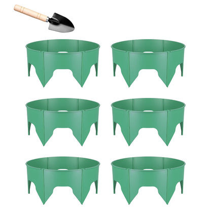 Adjustable Plant Grow Rings 10in with Hand Shovel - 12 Pack