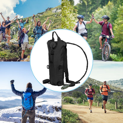 Tactical Hydration Pack with 3L Water Bladder