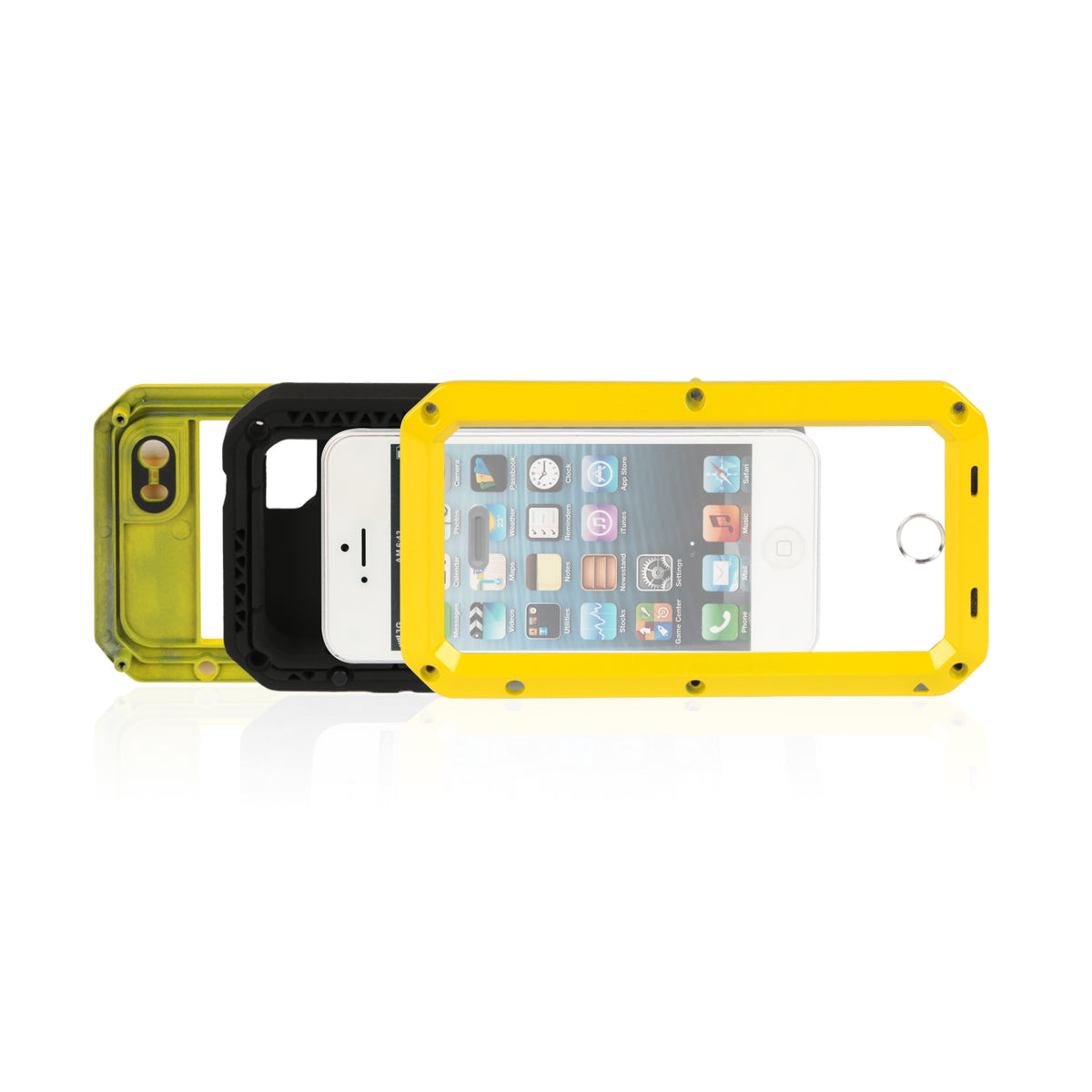 iPhone 6s Plus Rugged Full Cover Case with Screen Protector