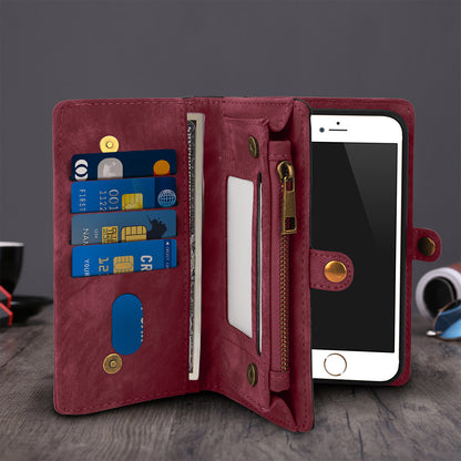 iPhone 6 Wallet Case with Detachable Magnetic Phone Holder