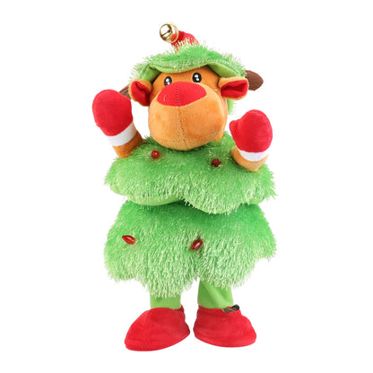 Dancing Singing Plush Toy with Mimicking & Light-Up Features