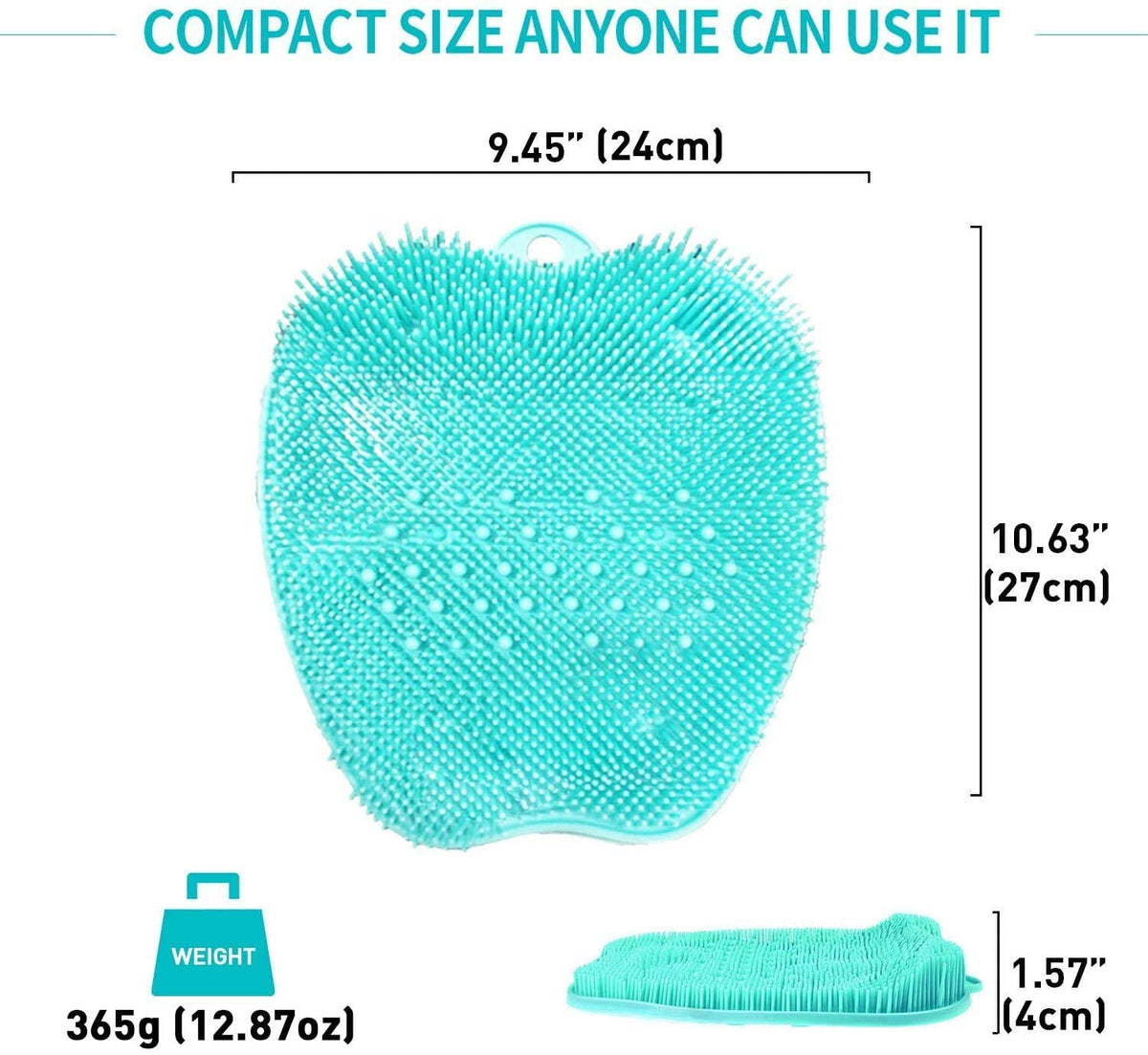 Foot Exfoliation Shower Scrubber