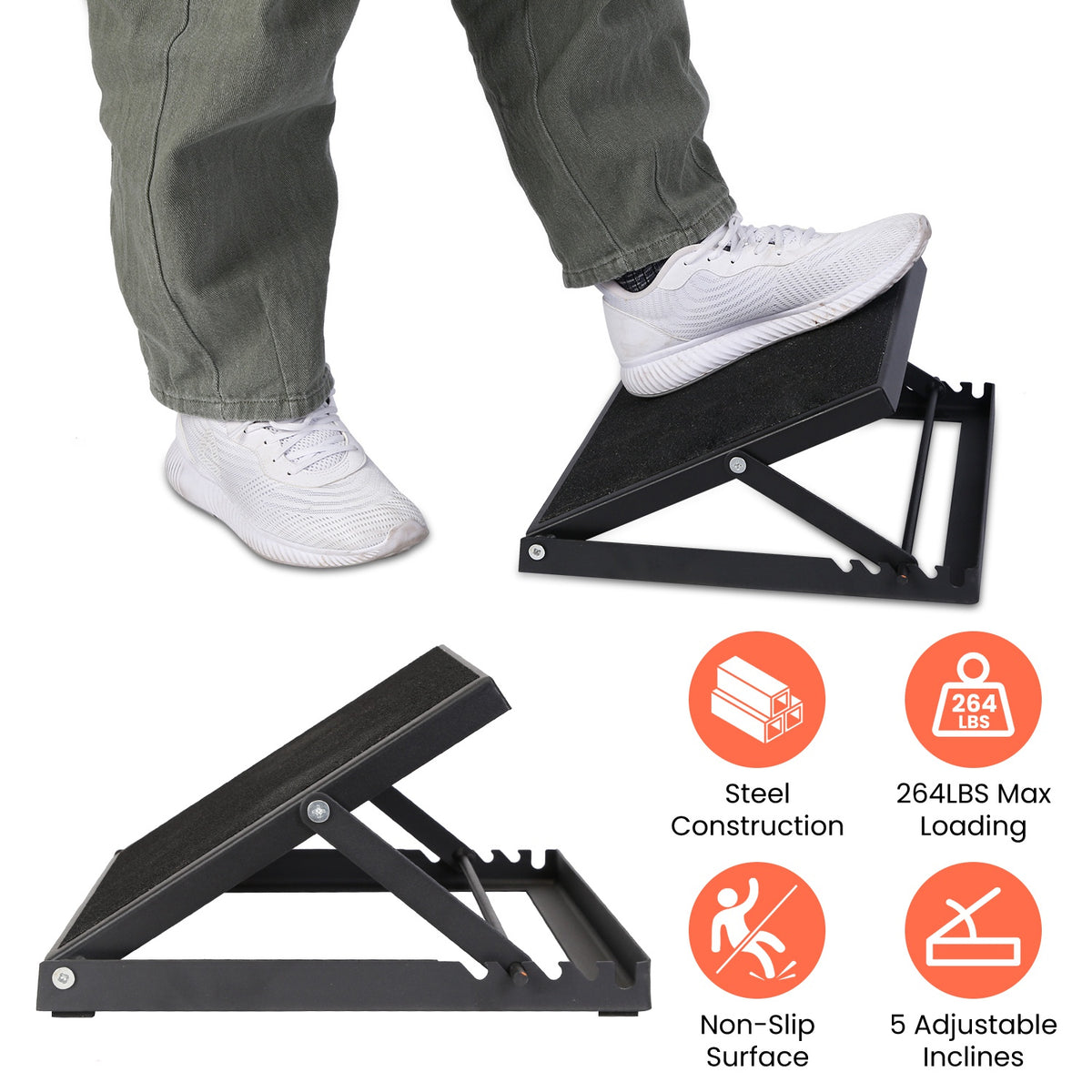 Steel Calf Stretcher Slant Board