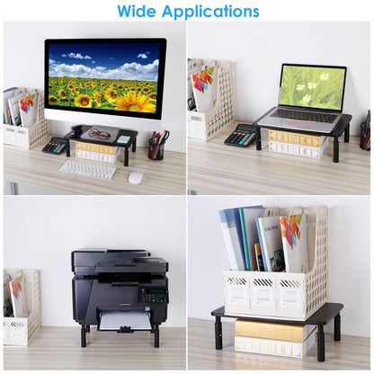 Monitor Stand Riser with 3 Adjustable Heights & Ventilation