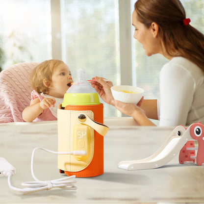 Portable Baby Bottle Warmer with 5 Temperature Settings
