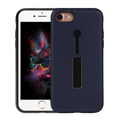 iPhone 8 Case with Finger Strap and Kickstand