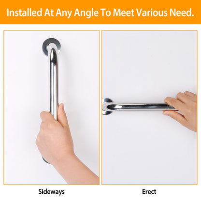 Stainless Steel Grab Bar 11.8in Safety Handle for Bathroom