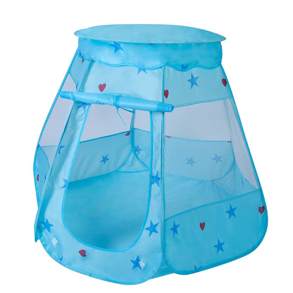 Kids Pop Up Play Tent - Princess Castle for Indoor & Outdoor