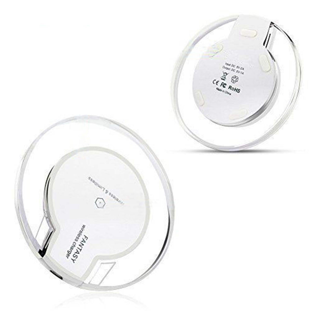 Qi Wireless Charging Pad - Mini Compact Design