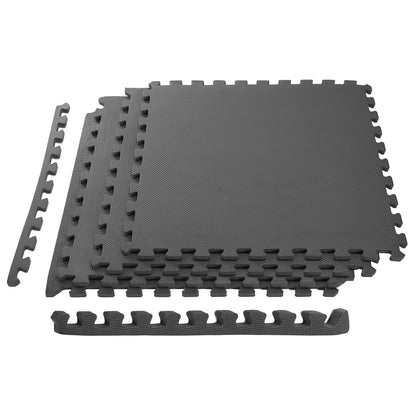 Interlocking Foam Floor Mats – 4-Pack EVA Puzzle Tiles
