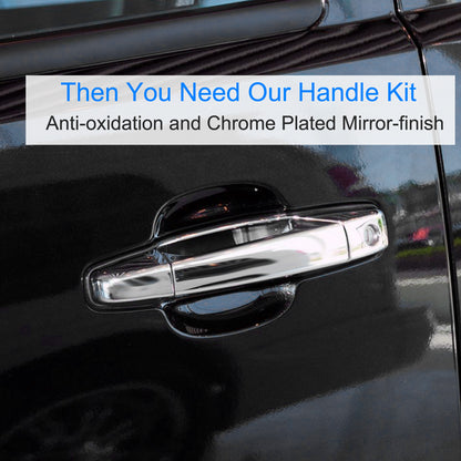 Chrome Door Handle Set for Chevy Silverado Sierra 2007-2014