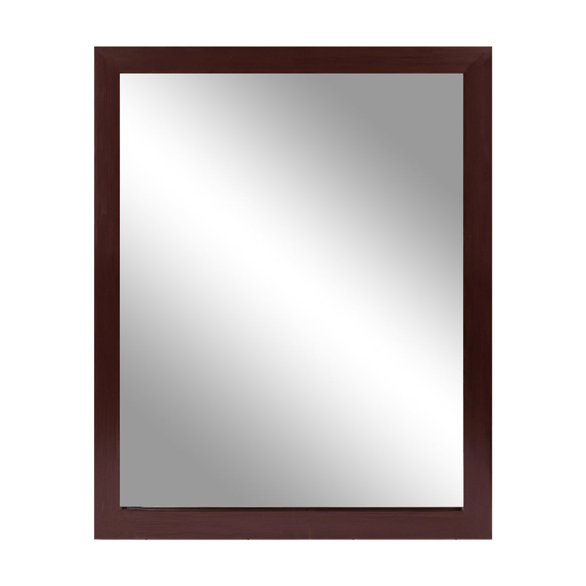 Wooden Frame Modern Wall Mirror