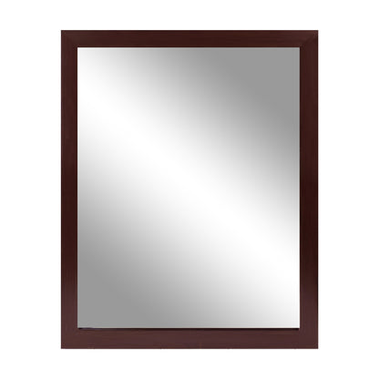 Wooden Frame Modern Wall Mirror