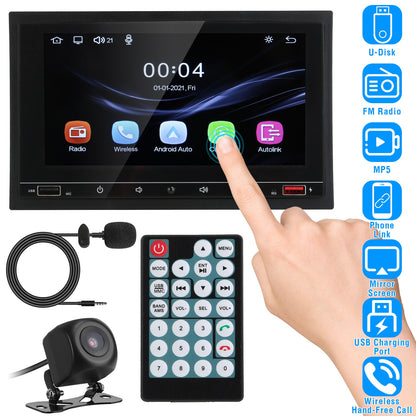 7 Inch Touchscreen Car MP5 Player with Bluetooth & Rear Camera