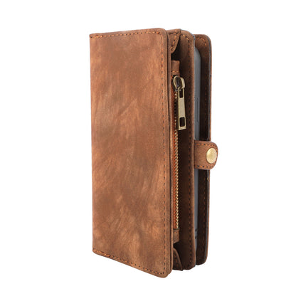 iPhone 8 Wallet Case with 13 Card Slots & Detachable Cover