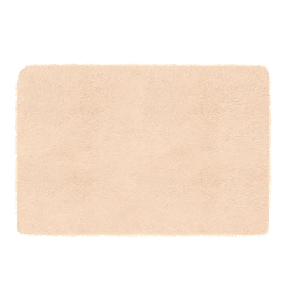 Shaggy Area Rug 4' x 2.6' Anti-Slip Soft Polyester Floor Mat