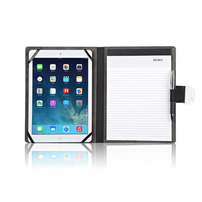 Tablet Padfolio with Notepad 8" x 10" Black