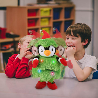Dancing Singing Plush Toy with Mimicking & Light-Up Features
