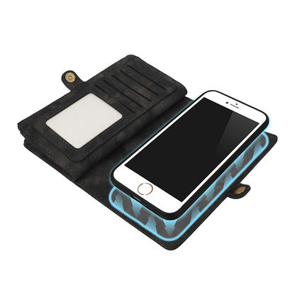 iPhone 6 Wallet Case with Detachable Magnetic Phone Holder