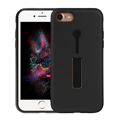 iPhone 8 Case with Finger Strap and Kickstand