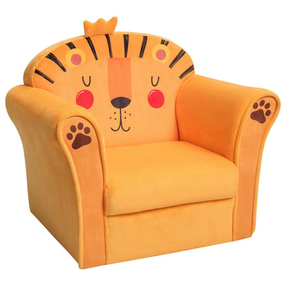 Kids Astronaut Armrest Upholstered Sofa Chair