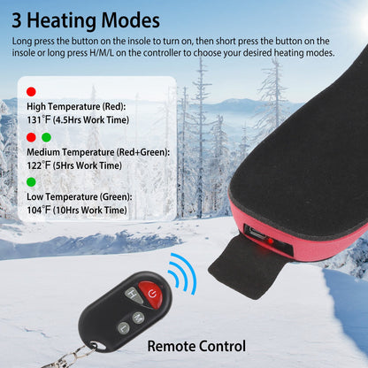 Heated Insoles Electric Heated Foot Warmer