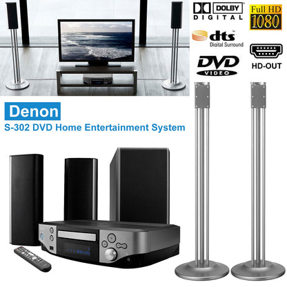 DVD Home Theater System with WiFi and 1080p Upscaling