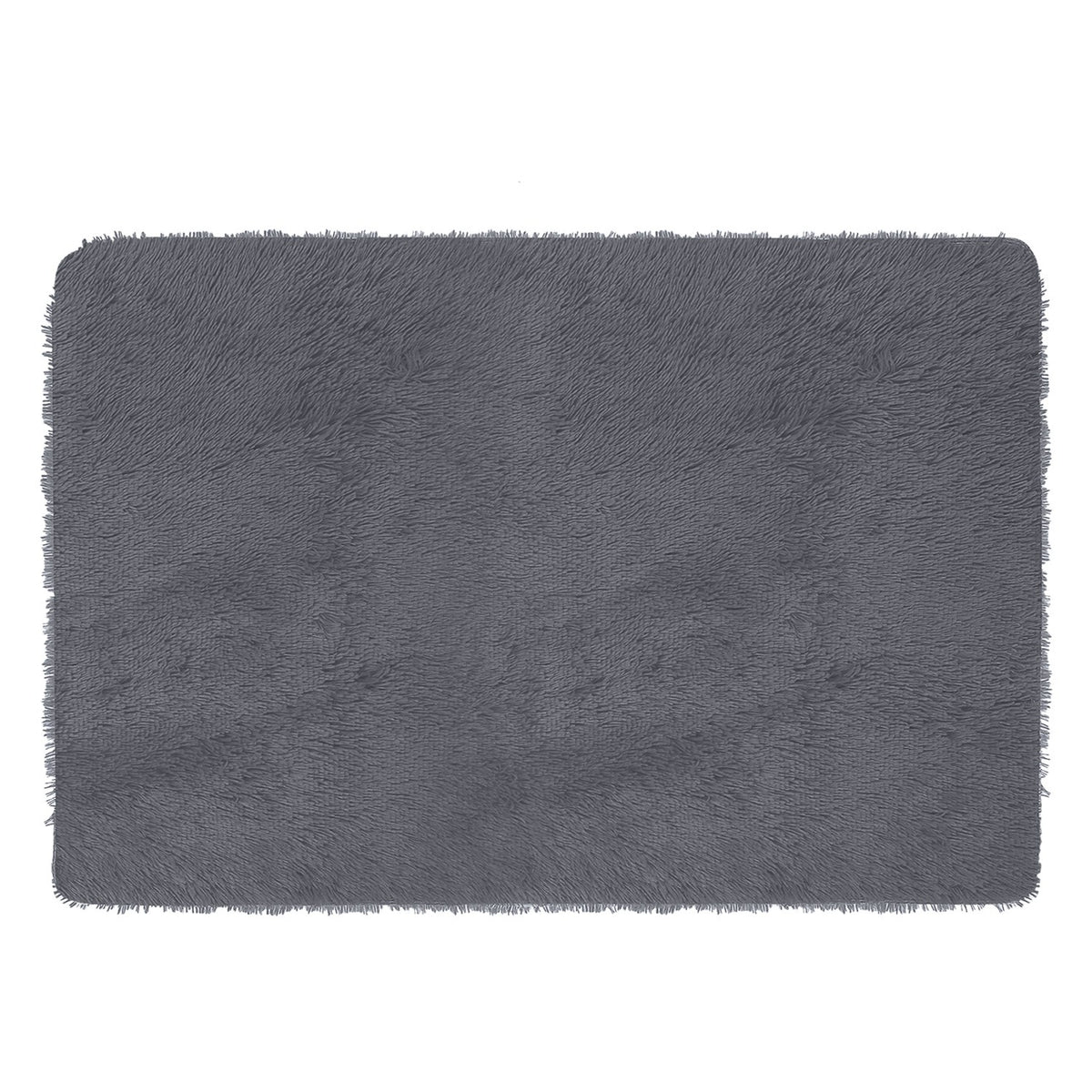 Shaggy Area Rug 4' x 2.6' Anti-Slip Soft Polyester Floor Mat
