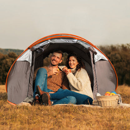 Pop Up Tent 5-8 Person Instant Setup Waterproof Camping Tent