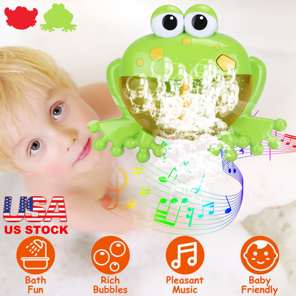Musical Bubble Bath Maker Toy with Suction Cups for Toddlers