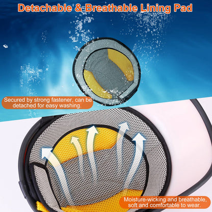 Bicycle Helmet with Sunshade Brim – Adjustable Safety Cap