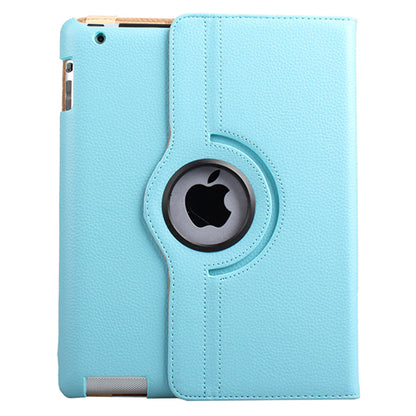 iPad 2 Rotating Magnetic Leather Case with Smart Cover