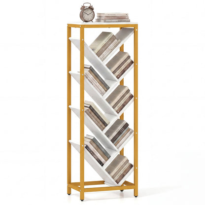 9-Tier Freestanding Bookcase for Hardcover Books