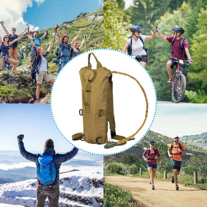 Tactical Hydration Pack with 3L Water Bladder